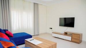 Shared Dormitory, 4 Bedrooms, Accessible, City View | Living room - Room-a Beautiful Home, Kanombe, Nyarugun (Kigali)