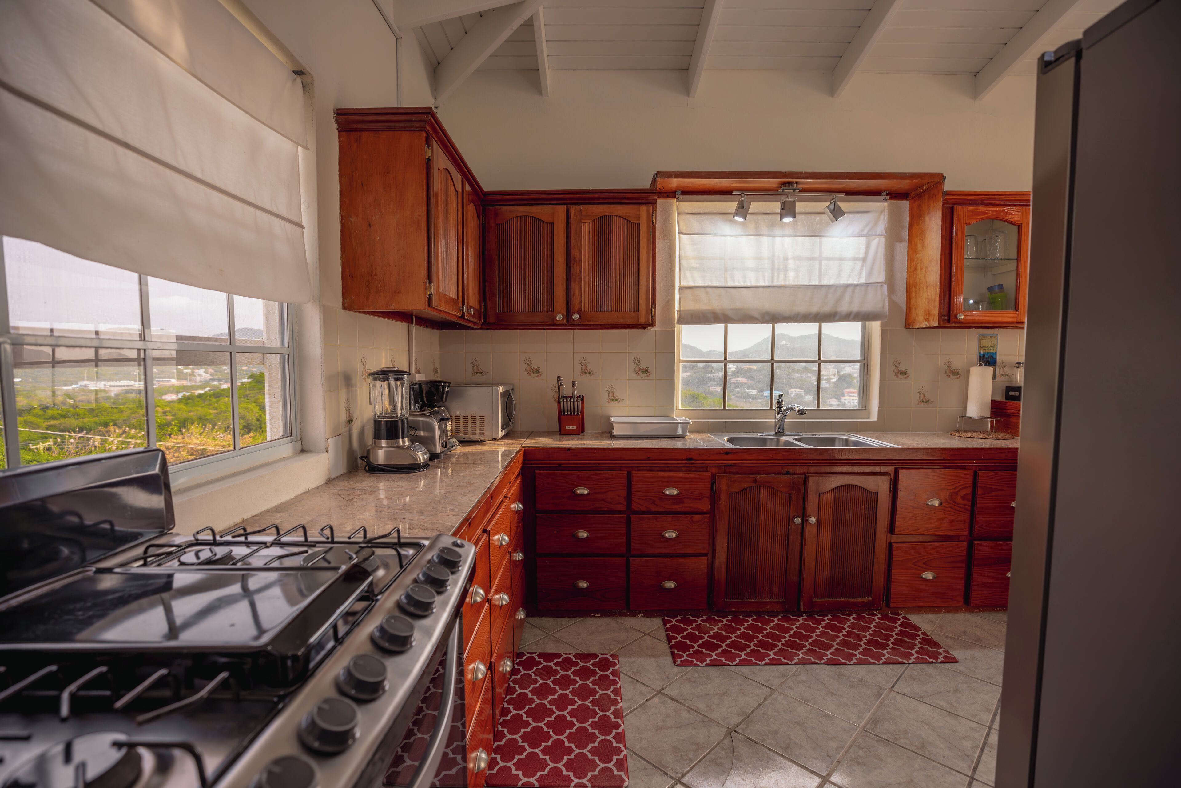 Mikrobølgeovn, ovn, kogeplade, Servietter