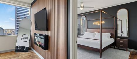 1 chambre, bureau, fer et planche à repasser, Wi-Fi gratuit