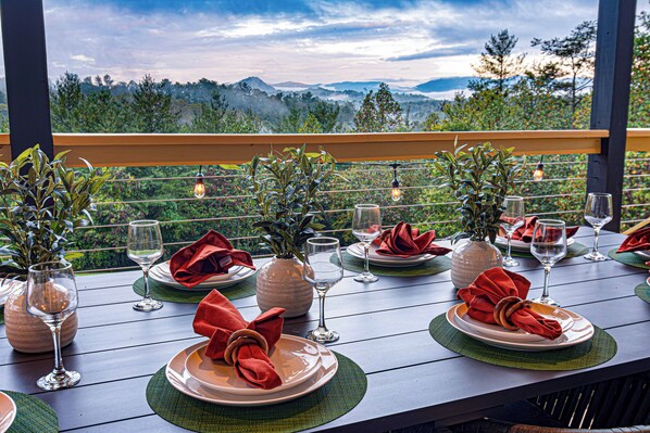 Outdoor dining