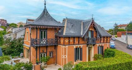 Villa Dijon center piscine 8 people