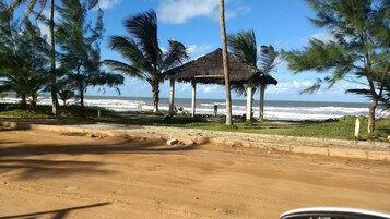 Beach nearby, white sand