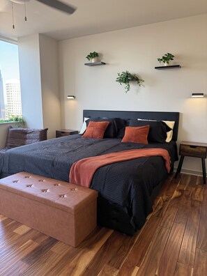 1 soverom, strykejern/-brett, internettilgang og sengetøy