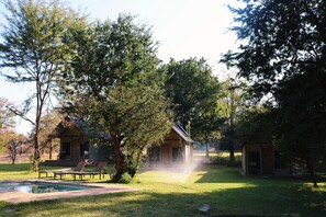 Alberca al aire libre 