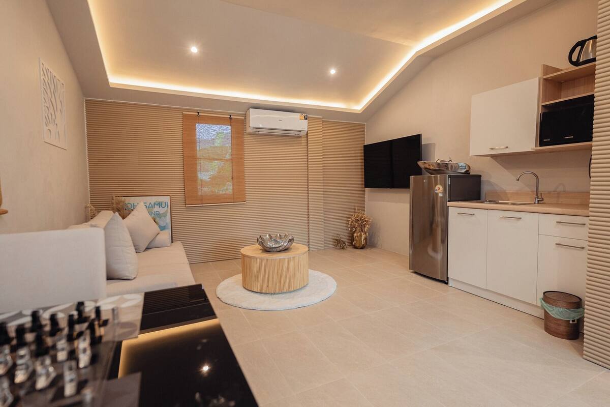 Luxury Villa, Balcony, Pool View | In-room safe, iron/ironing board, free WiFi