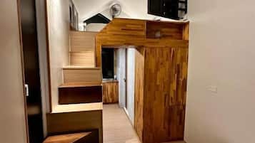 Basic Chalet, Courtyard View | In-room safe, iron/ironing board, free WiFi