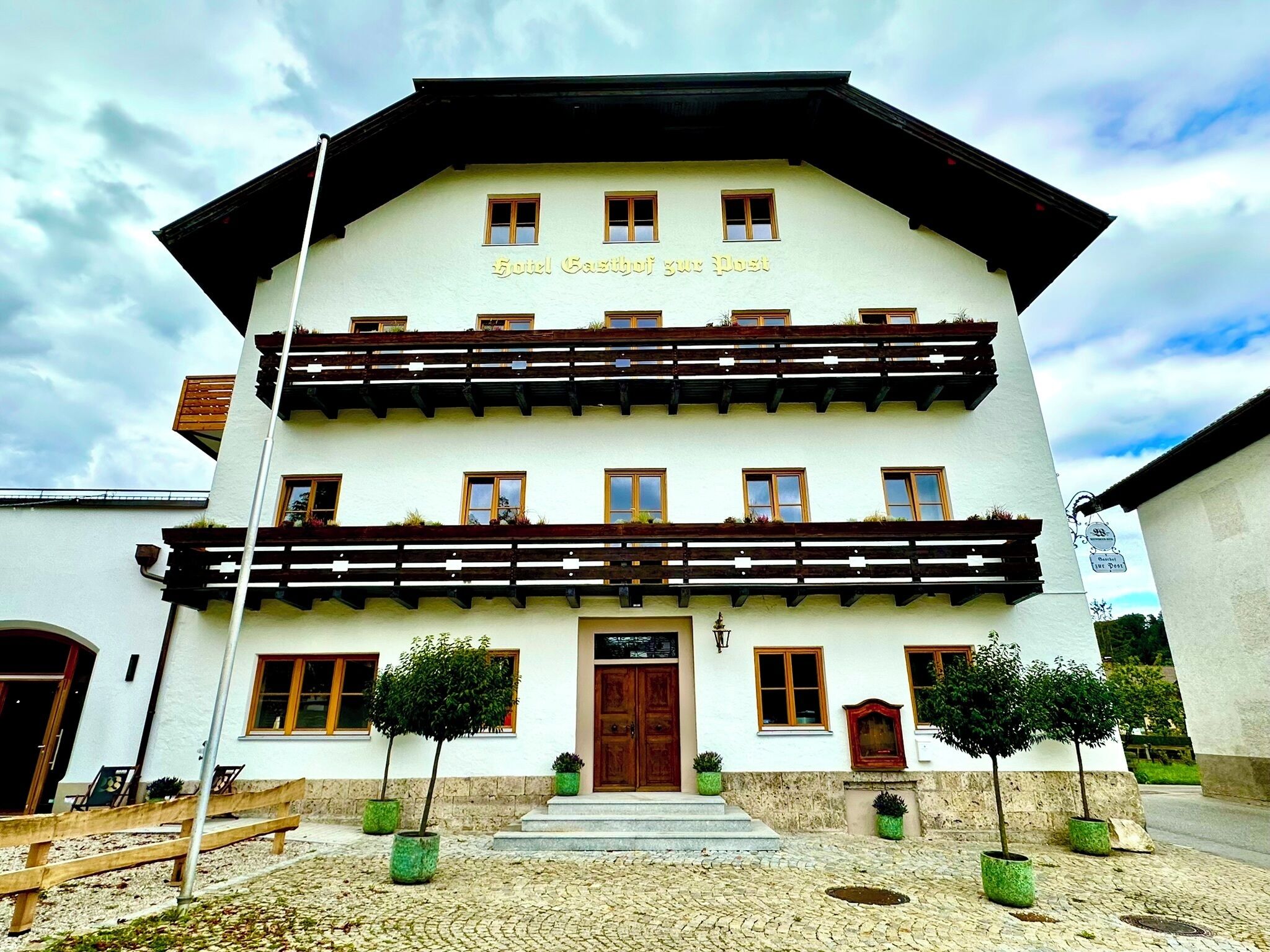 Entrada de la propiedad