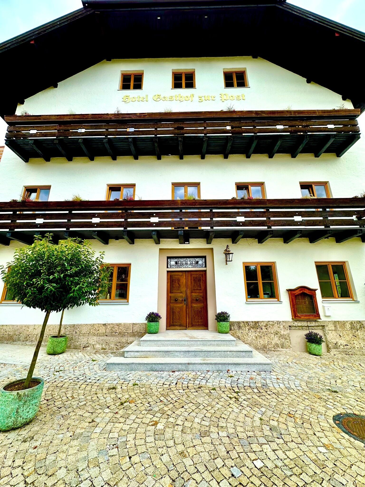 Entrada de l'allotjament