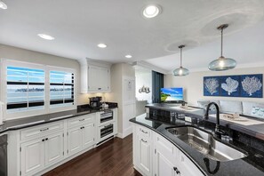 Fridge, microwave, oven, stovetop - Premium Waterfront Marco Island Condo (Marco Island)