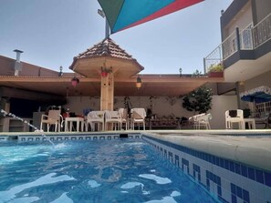 Pool - Private villa with pool in Deadsea Jordan (Alshooneh Aljanobieh)