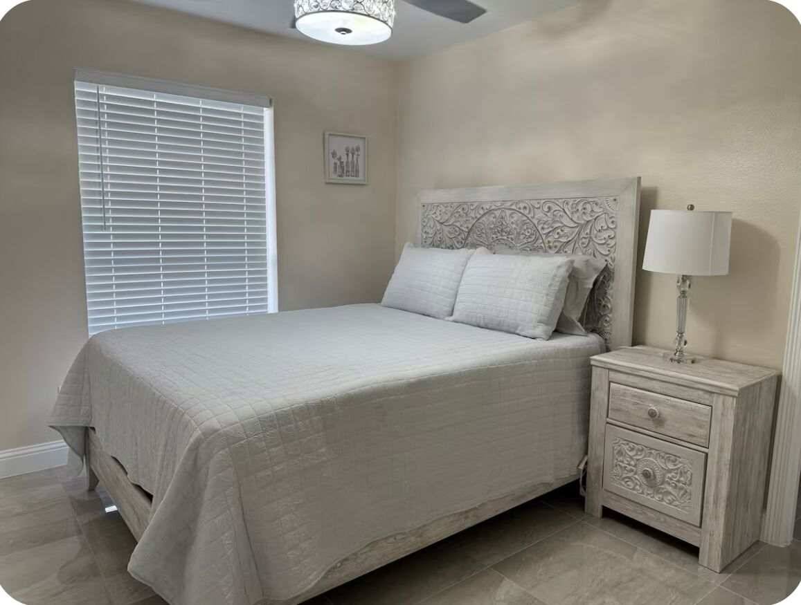 3 bedrooms, desk, iron/ironing board, free WiFi