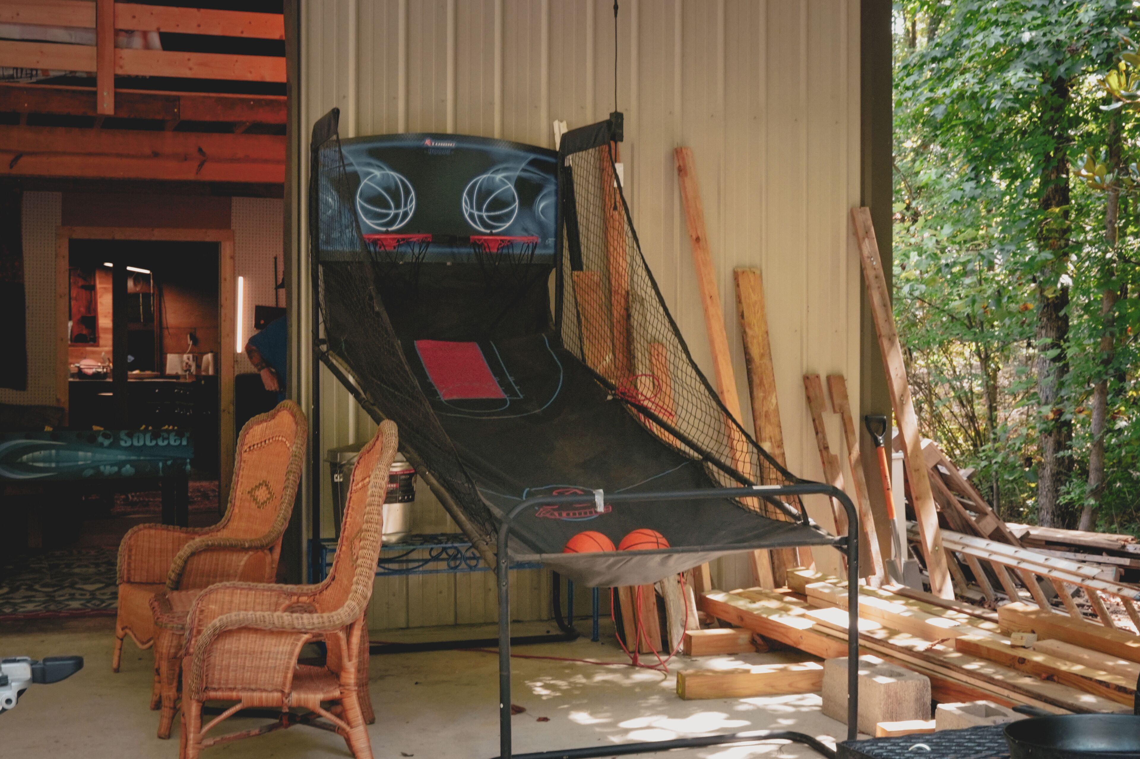 Enceinte de l’hébergement