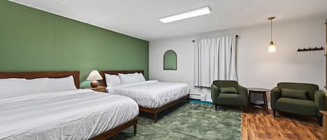 Quarto casal luxo, várias camas