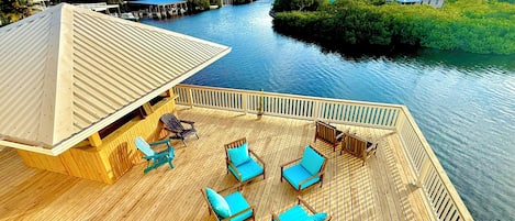 Terrasse sur le toit