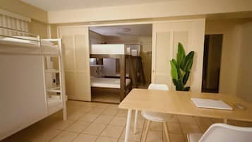 Desk, laptop workspace, iron/ironing board, free WiFi