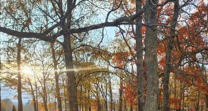 Charming Retro 2-bedroom house with AC, Fully Stocked Kitchen, Firepit, Laundry