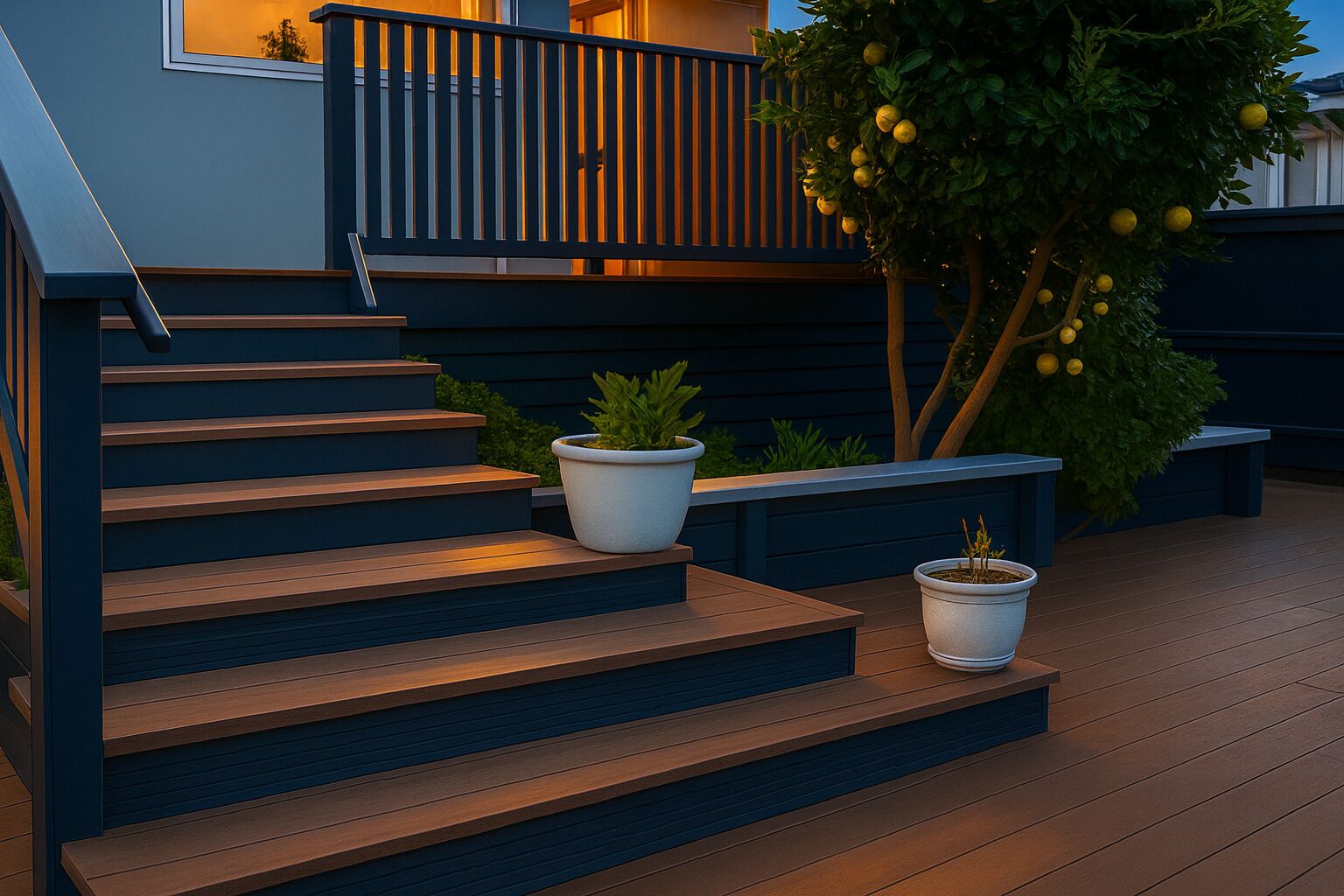 Overnattingsstedets uteområder