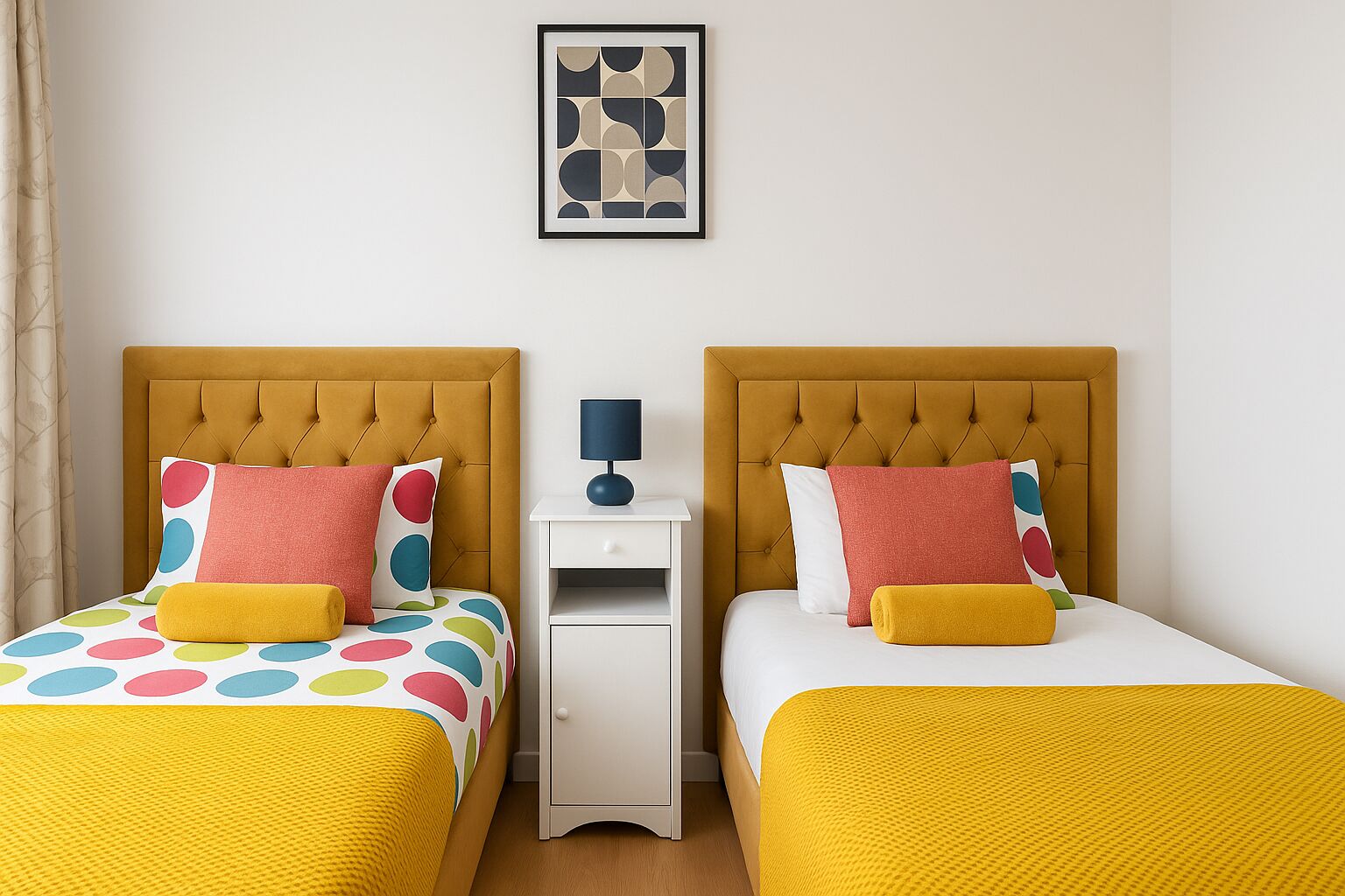 3 室のベッドルーム、アイロン / アイロン台、WiFi (無料)、ベッドシーツ