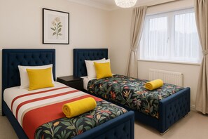 3 bedrooms, iron/ironing board, free WiFi, bed sheets