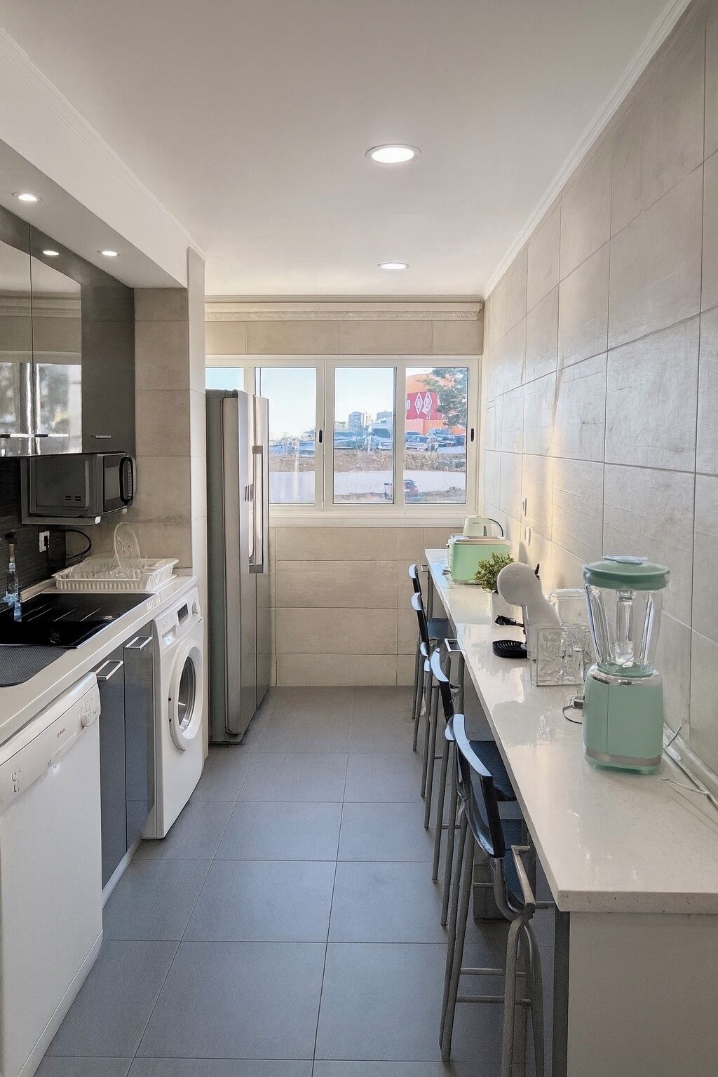 Micro-ondas, fogão, cooktop, lava-louças