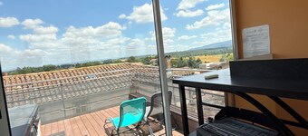 Village house with terrace & Spa