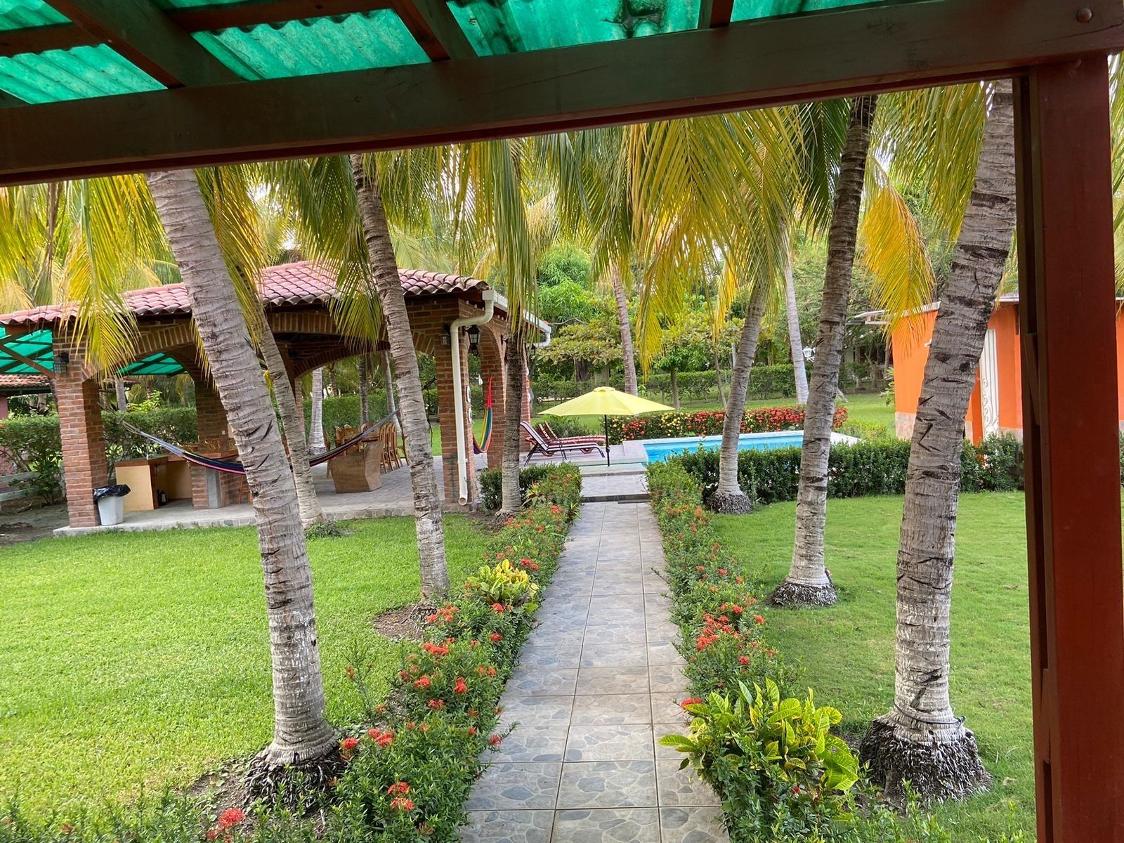 Enceinte de l’hébergement