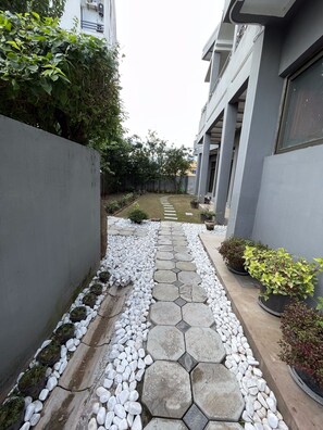 Enceinte de l’hébergement