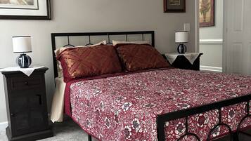 3 chambres, fer et planche Ă repasser, Wi-Fi, draps fournis