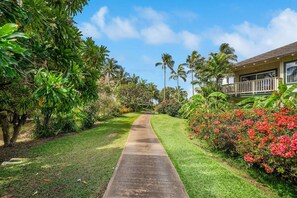 Property grounds - Poipu Luxury — 2BR 2BA A/C Condo with Resort Amenities, Walk to Beaches & Trails (Koloa)