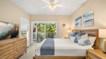 2 bedrooms, in-room safe, iron/ironing board, travel crib