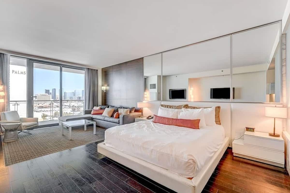 Studio Luxe, balcon, vue montagne