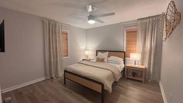 Desk, iron/ironing board, travel crib, free WiFi