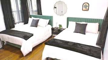 3 soverom, skrivebord, strykejern/-brett og wi-fi (inkludert)