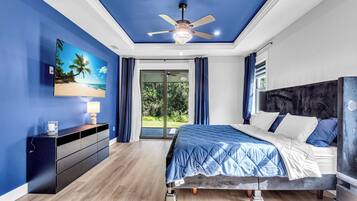 5 chambres, fer et planche à repasser, Wi-Fi, draps fournis