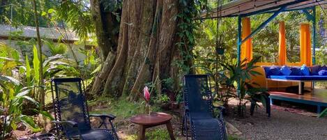 Overnattingsstedets uteområder