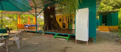 Servei de restauració a l'aire lliure