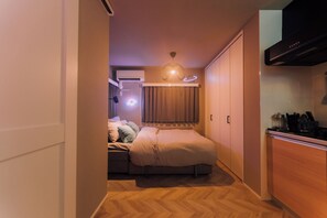 Condo, 1 Bedroom, Non Smoking | Desk, iron/ironing board - Shinjuku Neon Den 102 (Tokyo)