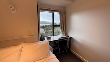 Desk, laptop workspace, free WiFi