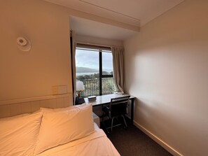 Desk, laptop workspace, free WiFi