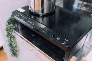 公寓, 2 張標準雙人床, 非吸煙房 | 私人廚房 | 大型雪櫃/冰箱、微波爐、爐具、廚房用具/餐具/器皿