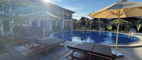 Kahden hengen superior-huone, parveke, vuoristonäköala | Ilmainen Wi-Fi