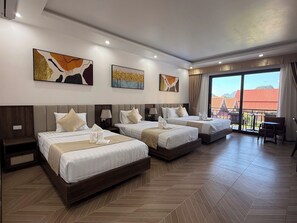 Comfort Triple Room, Balcony, Mountain View | Free WiFi