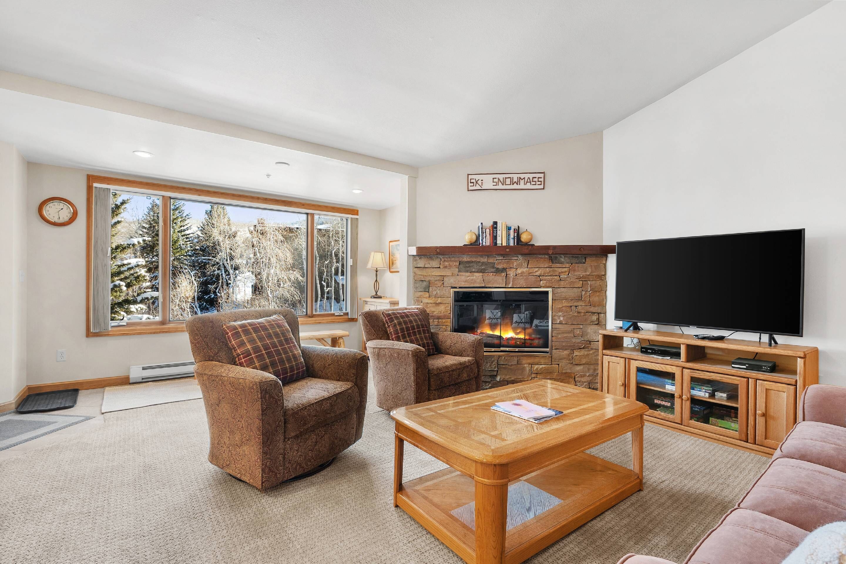 تلفزيون، مدفأة