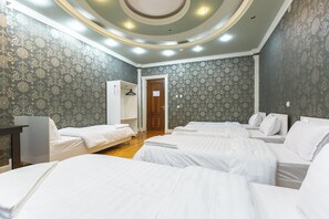 Family Room, Courtyard View | Laptop workspace, blackout drapes, iron/ironing board, free WiFi - Great Trip in Tashkent (Tashkent)