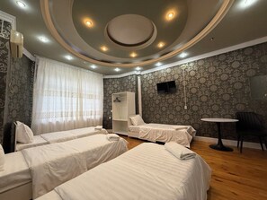 Quadruple Room | Laptop workspace, blackout drapes, iron/ironing board, free WiFi - Great Trip in Tashkent (Tashkent)