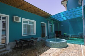 Facciata della struttura