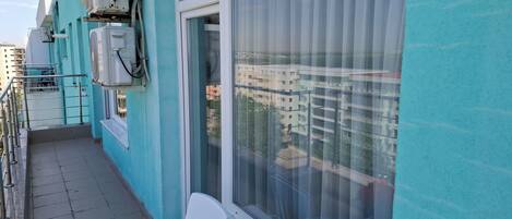 Apartment, 1 Schlafzimmer, barrierefrei, Raucher | Balkon