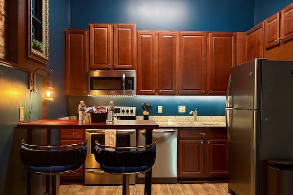 Fully appointed kitchen