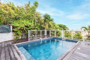 Pool - Kaz Bel Horizon, panoramic sea view and private pool in Gosier - Petit Havre (Le Gosier)