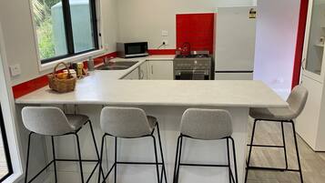 Microwave, oven, stovetop